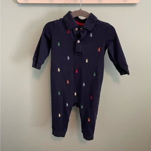 Ralph Lauren Collared Jumpsuit